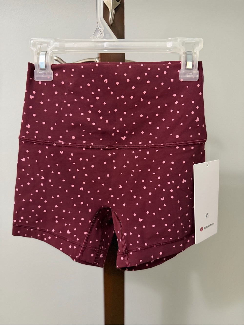 Lululemon Align Heart Biker Shorts